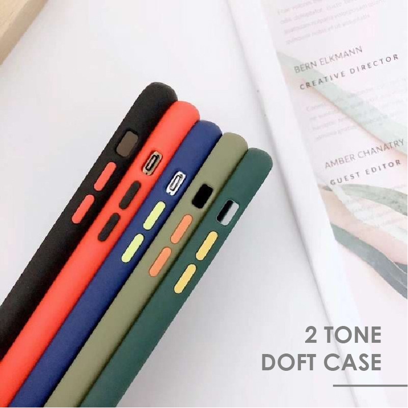 CASE HP OPPO A3S  SOFTCASE DOVE MATTE PLUS PELINDUNG CAMERA