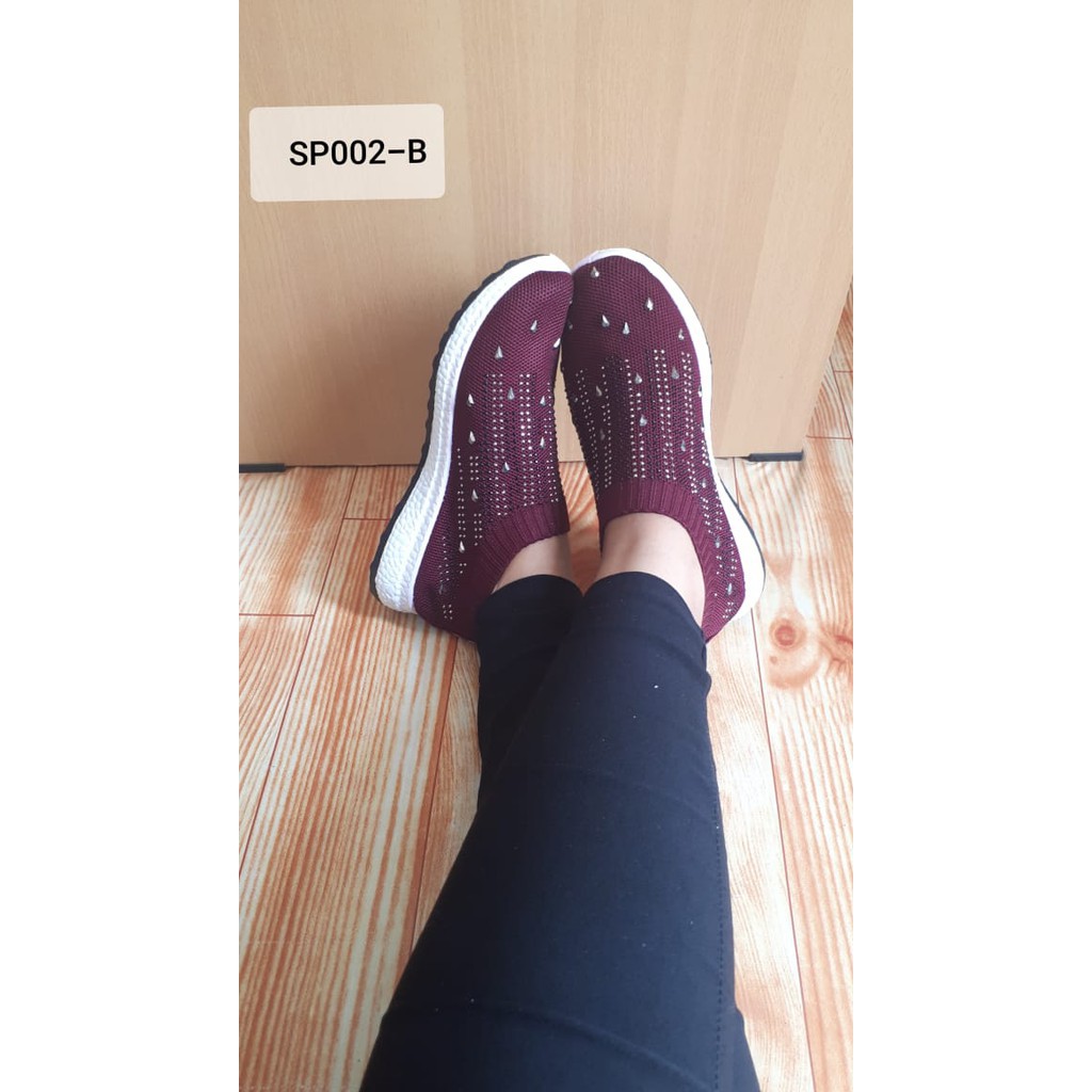 terlaris        RAHMA SP1002 SEPATU IMPORT SEPATU RAJUT SEPATU WANITA SEPATU FASHION  24