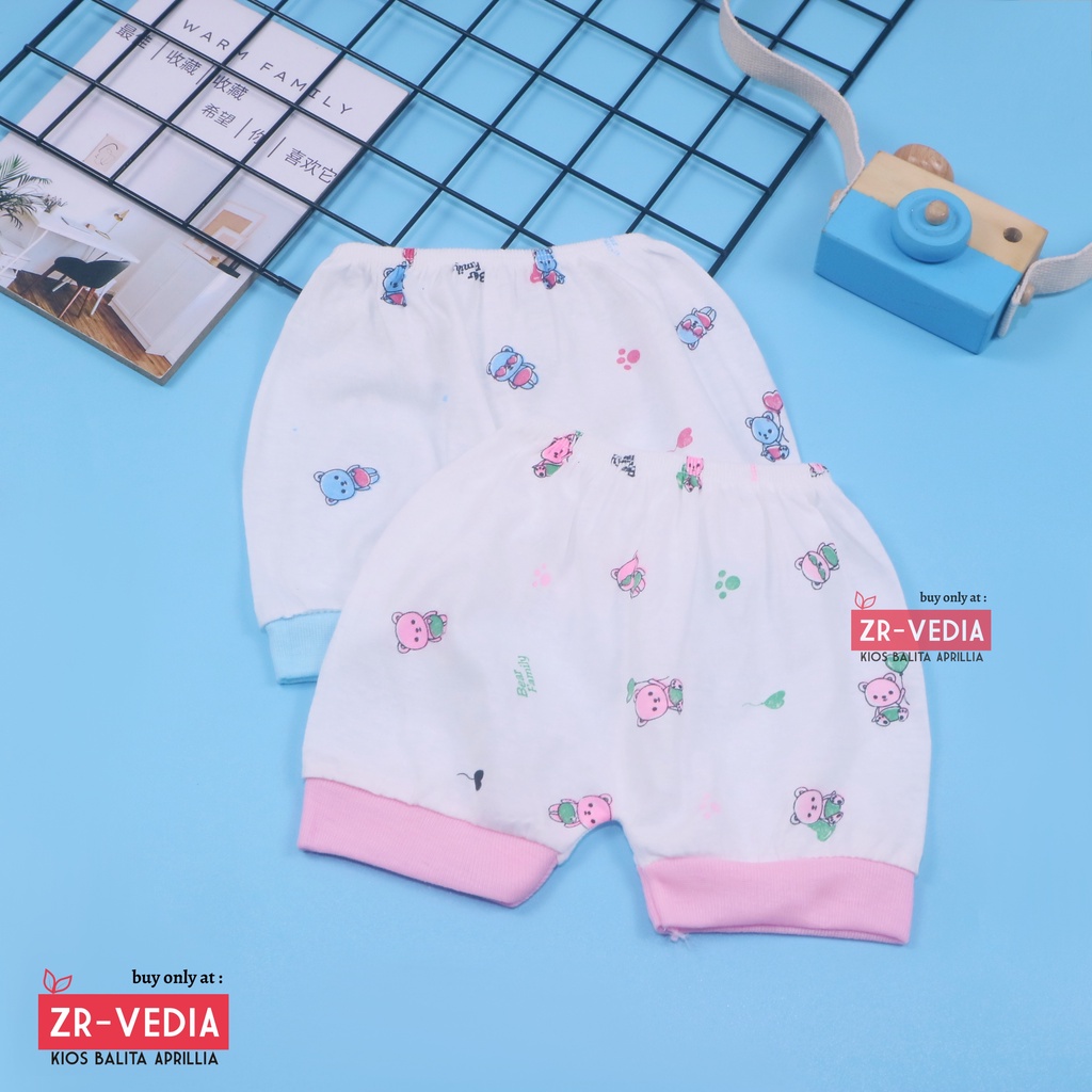 (ISI 6-12 PC) Celana Pendek Bayi / SNI Pants Baby New Born Laki Perempuan Celana Bayi Grosir Murah Kiosbalitaaprillia