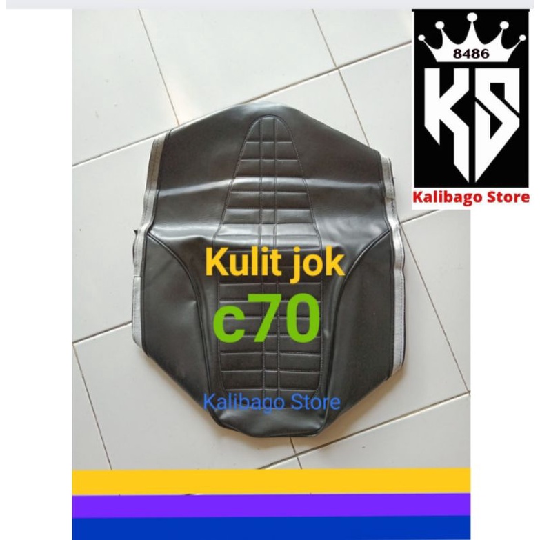 Kulit jok /cover jok honda c70 panjang