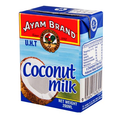 

Ayam Brand Coconut Milk 200ml - Santan Untuk Masak