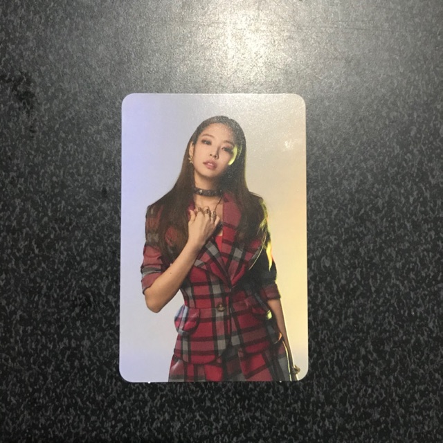 PHOTOCARD JENNIE SQUARE UP