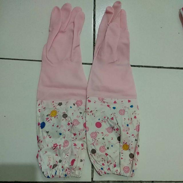 Stock Terakhir   Murah Flash Sale Sarung Tangan Karet Latex Teba Sarung Tangan Cuci Baju St388