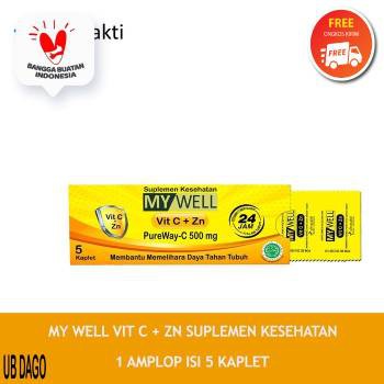 My Well Vitamin C + Zn Suplemen Kesehatan
