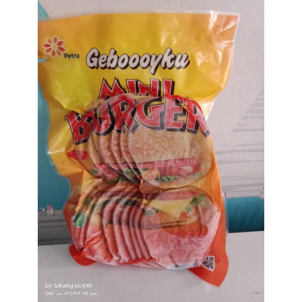 

Daging burger Gebooyku 20pcs
