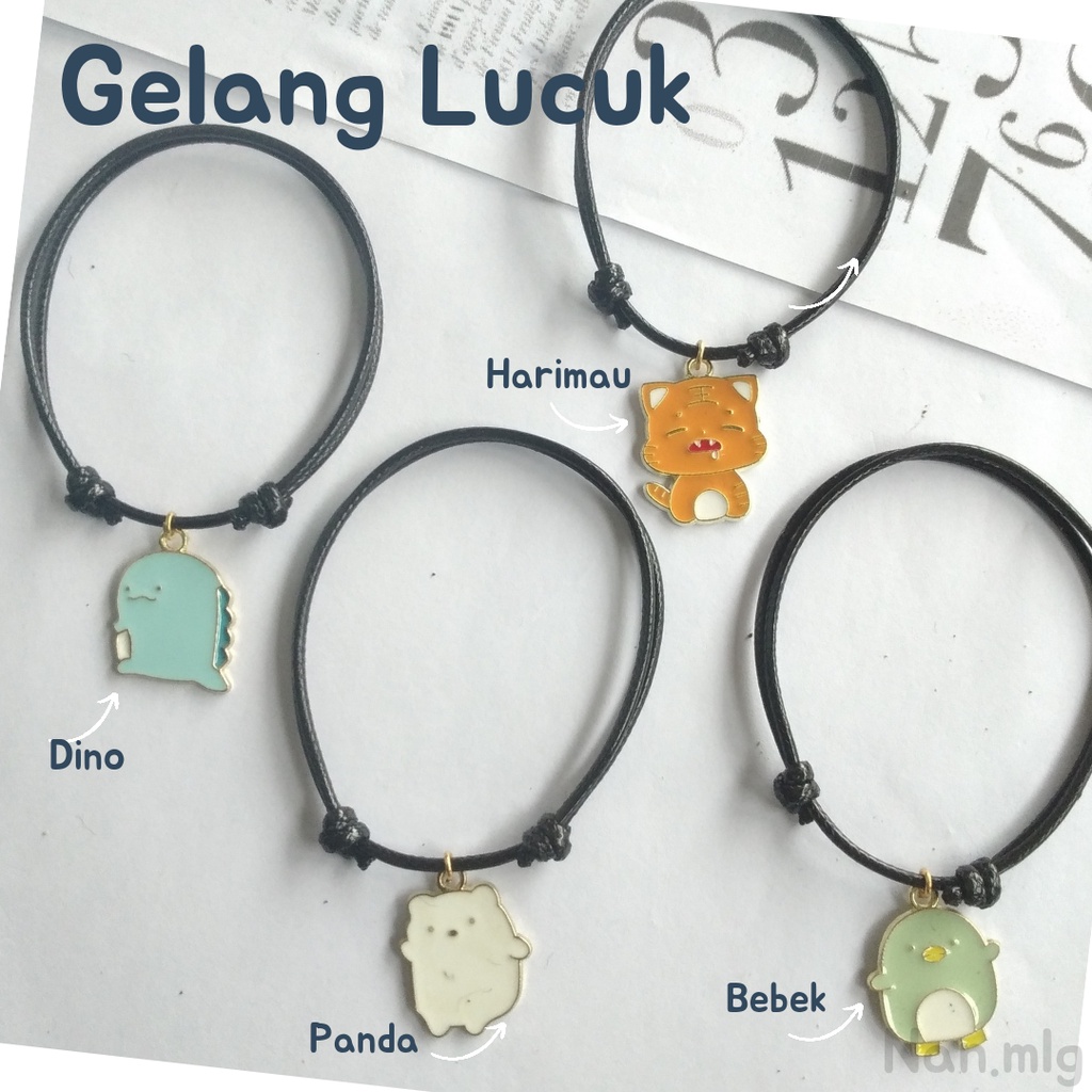 Gelang Dinosaurus Panda Harimau Bebek