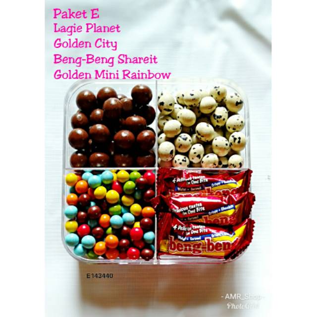 

Coklat Tray Sekat 4 Paket E