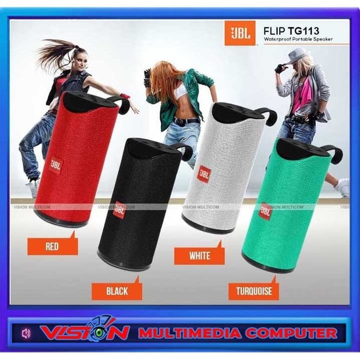 Speaker Bluetooth JBL Flip TG113 Super Bass Splashproof JBL Speaker