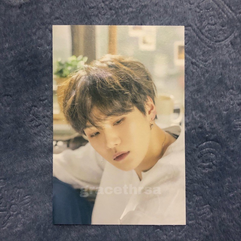 BTS Official ONEUL 오늘 Postcard Suga/Yoongi - Japan ver.