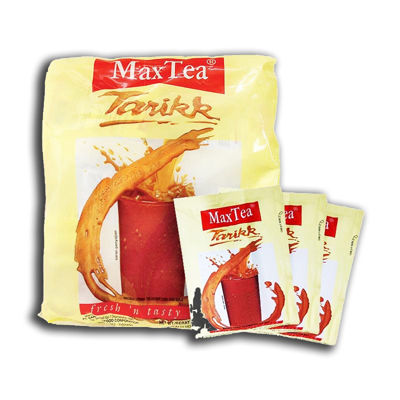 

Teh Tarik MaxTea 1 Renceng Isi 10 Sachet