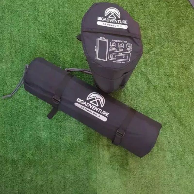 MATRAS ALUMUNIUM FOIL Bigadventure Sembalun Double - Matras Aluminium Bubble Pad / MATRAS DOUBEL BIG ADVENTURE