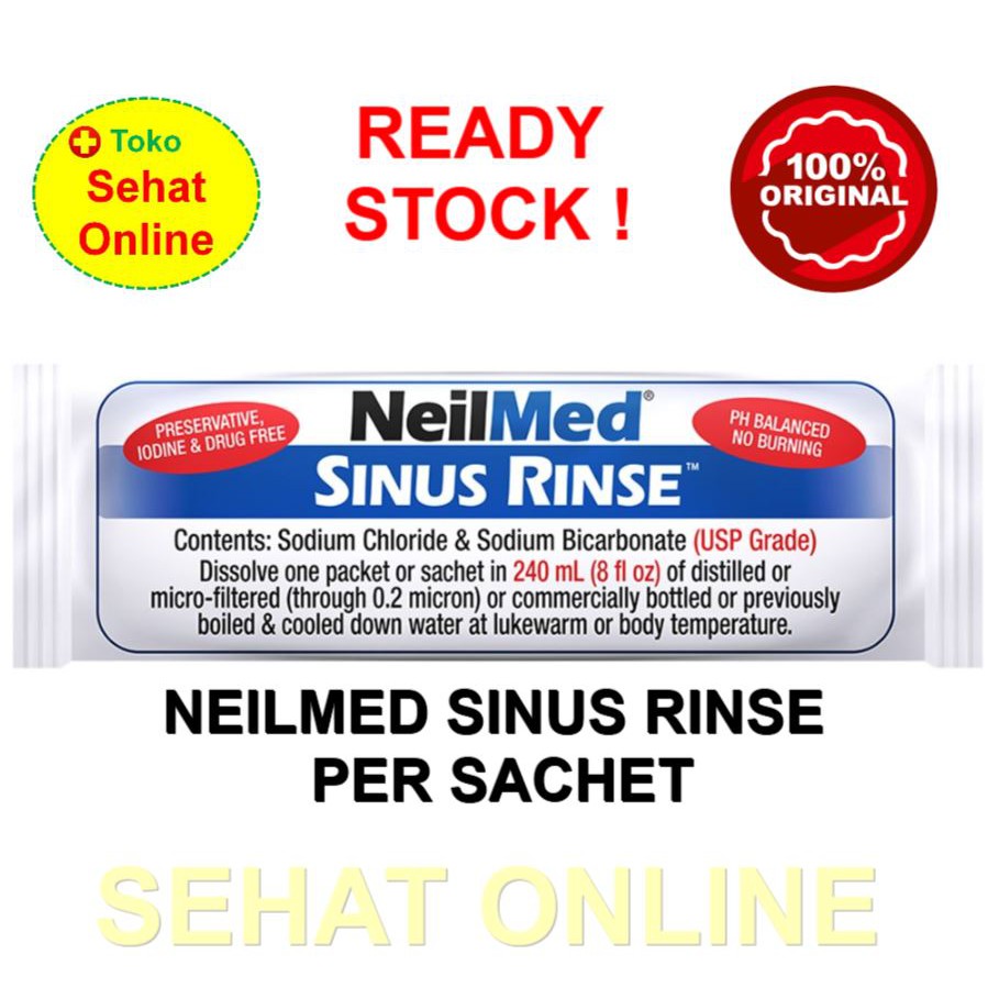 NeilMed Sinus Rinse Premixed Packets Per Sachet