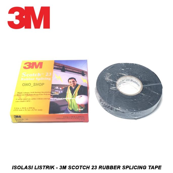 

3M Scotch 23-Rubber Splicing Tape ( Isolasi Listrik )