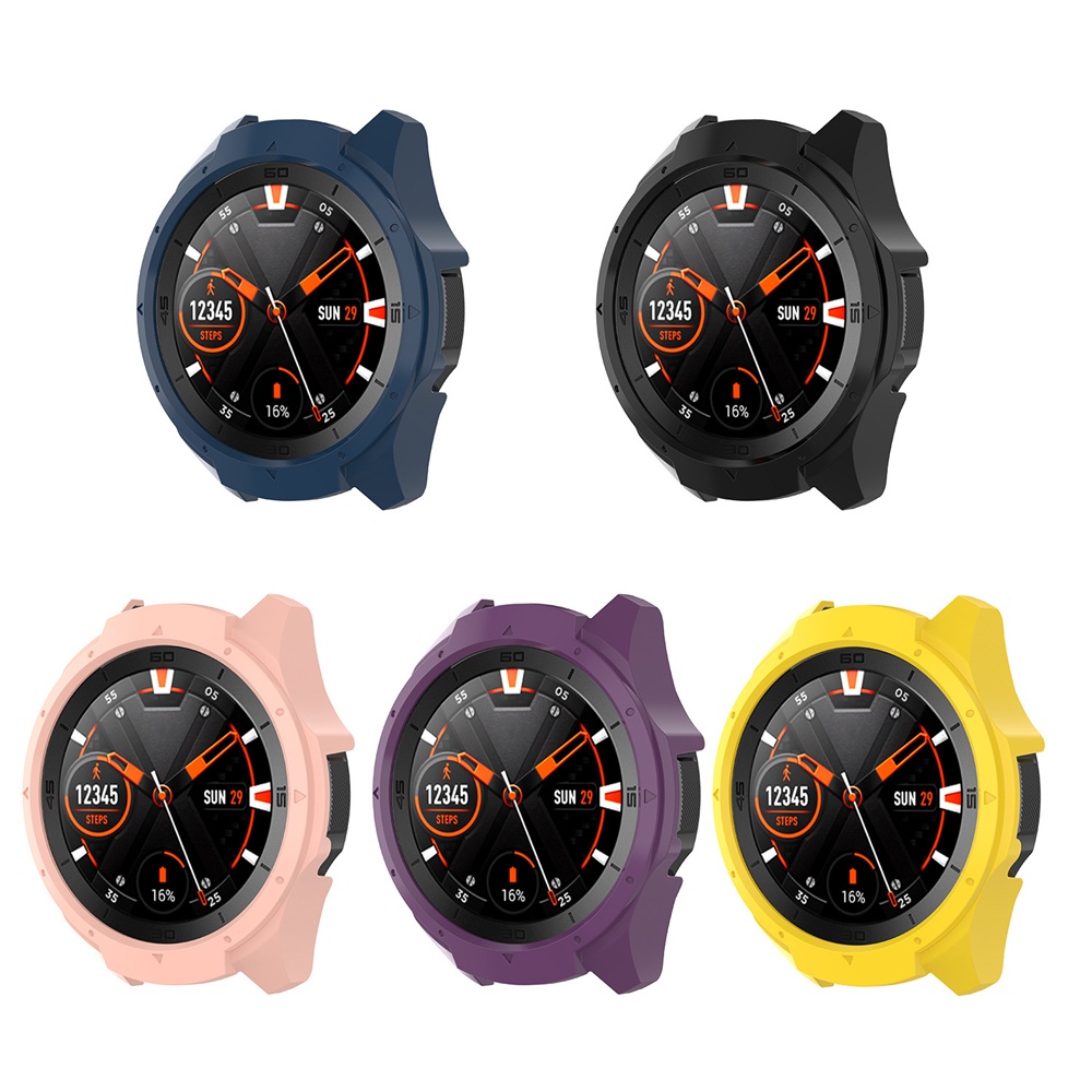 Casing Hard Case Pelindung Layar Smartwatch Ticwatch S2 Bahan PC