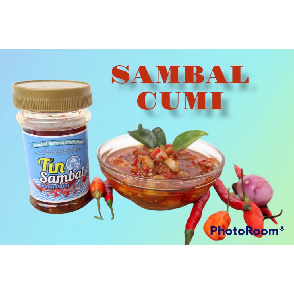 sambal baby cumi/sambel baby cumi-120g Tin Sambal