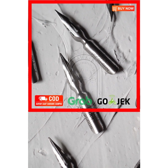 

(BISA COD) Brause 66ef Extra Fine Calligraphy Nib