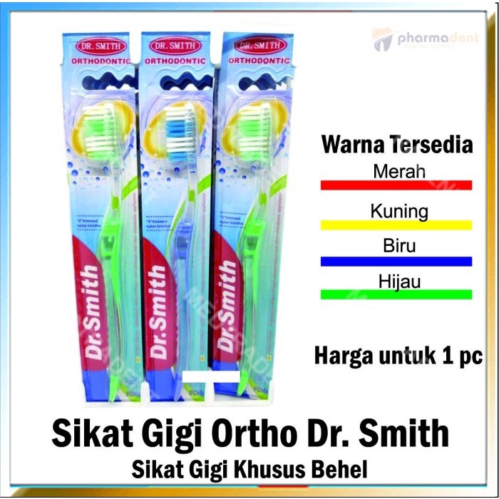 Sikat Gigi Ortho Dr Smith / Sikat Gigi Behel Dr Smith (Sikat Biasa)