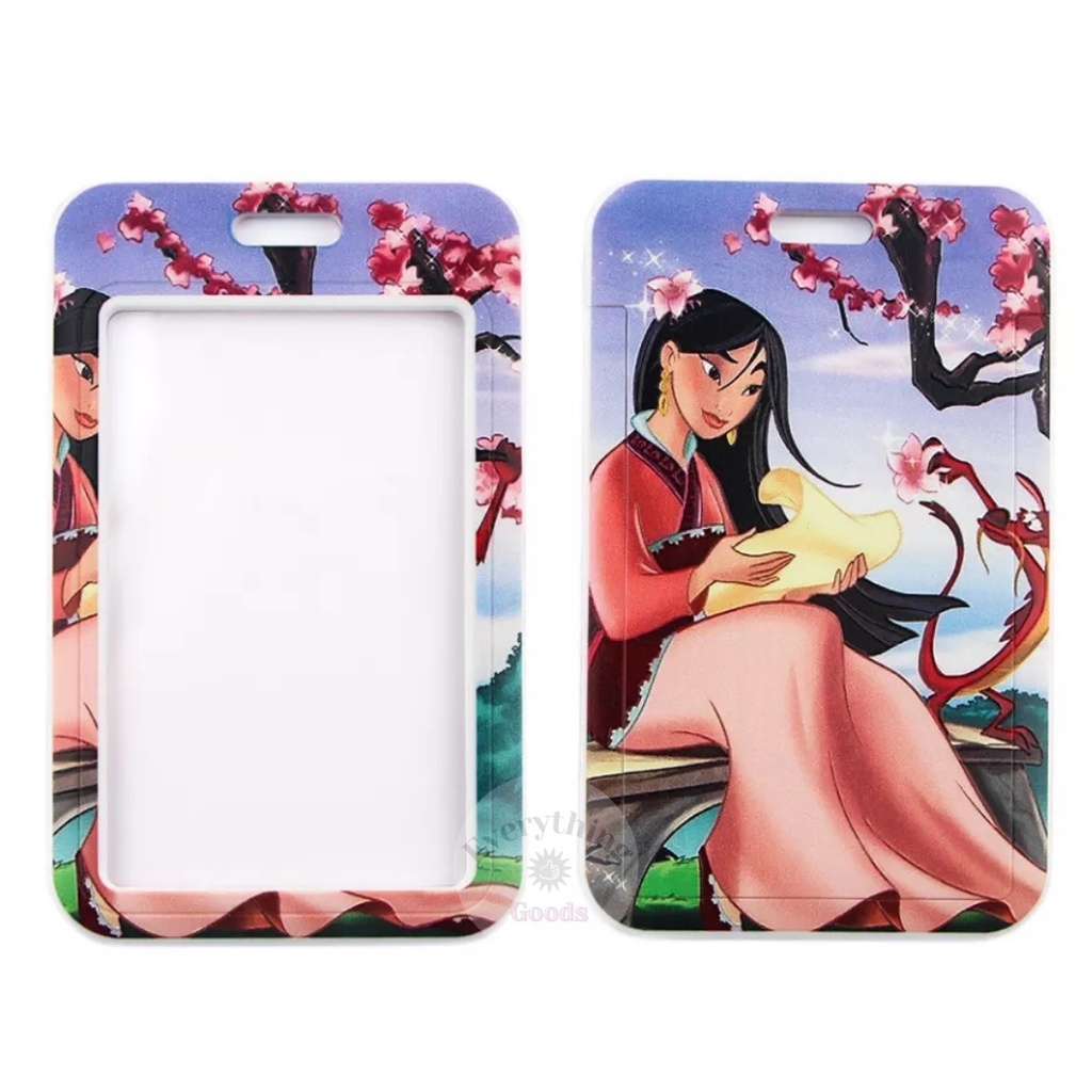 

Everything Goods - BH000068 Mulan Badge Holder ID Card Holder Name Tag Lucu