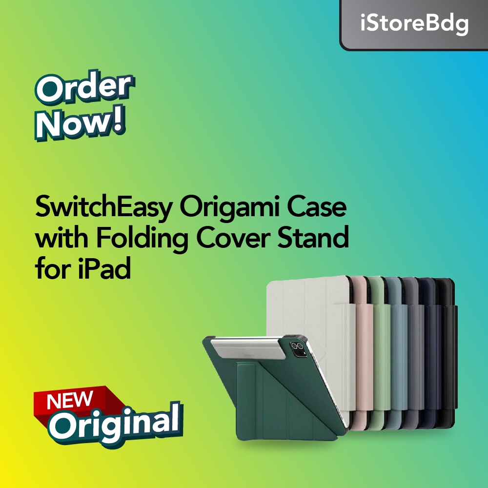 SwitchEasy Origami Case with Folding Cover Stand for iPd