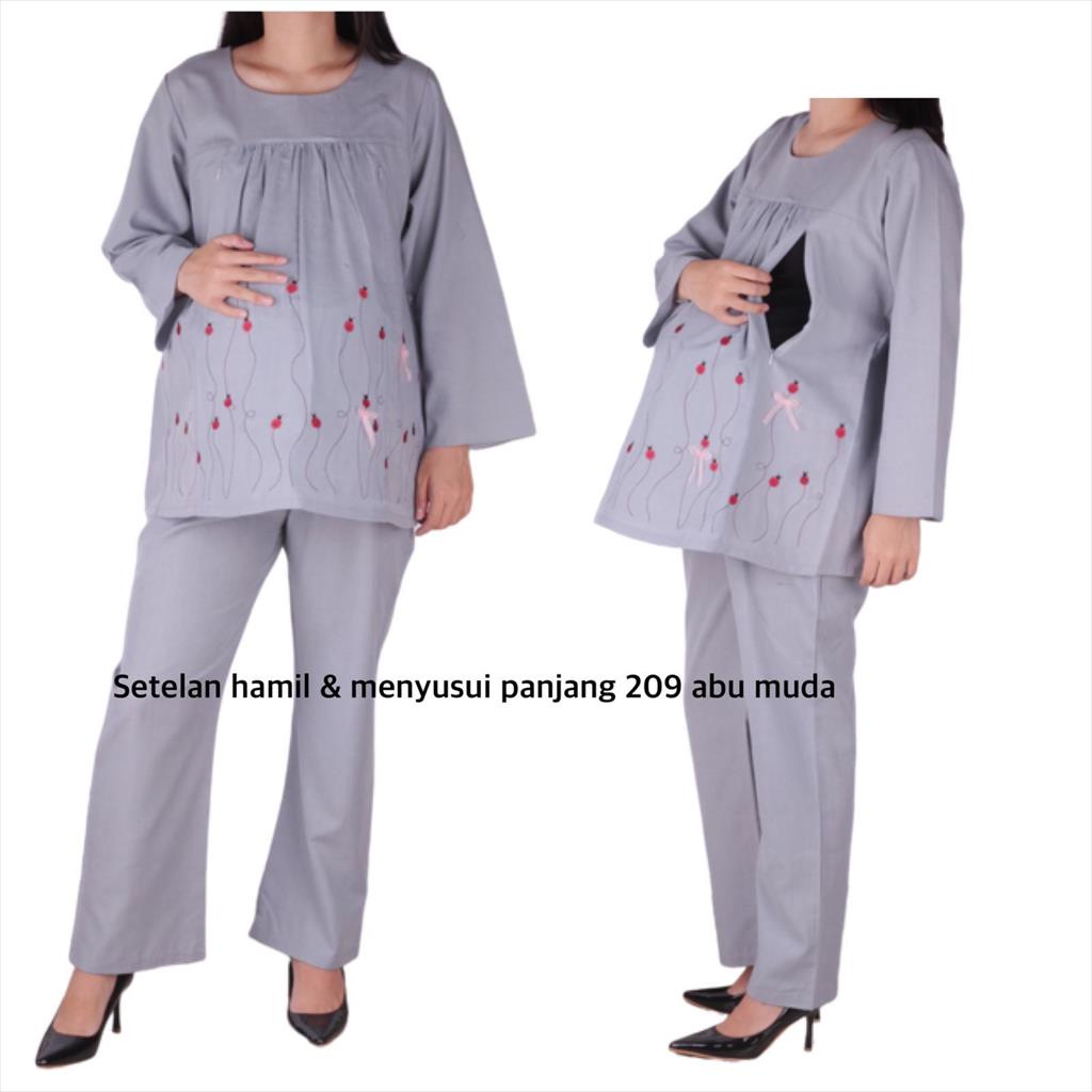 Setelan Hamil Dan Menyusui Cantik ST209