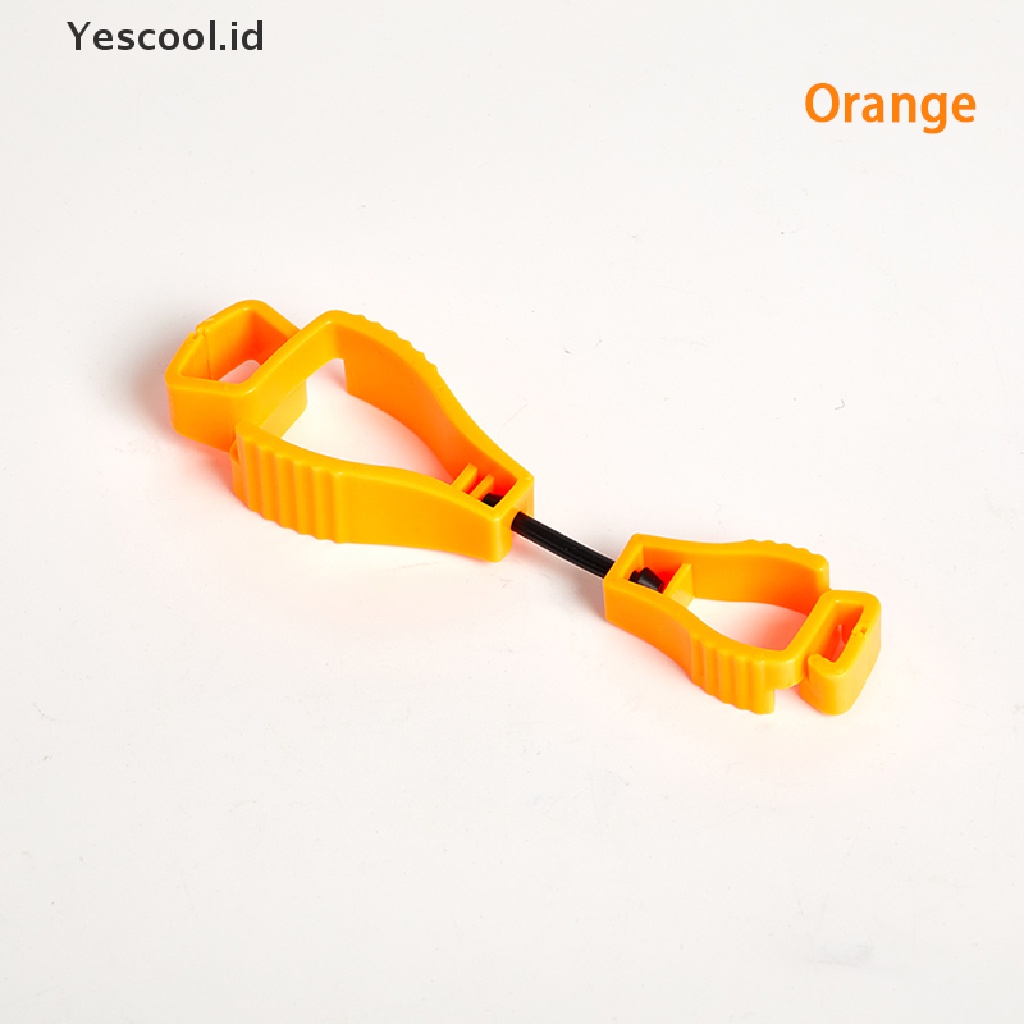 【Yescool】 Glove Clip Holder Hanger Labor Work Clamp Grabber Safety Work Glove Clip .