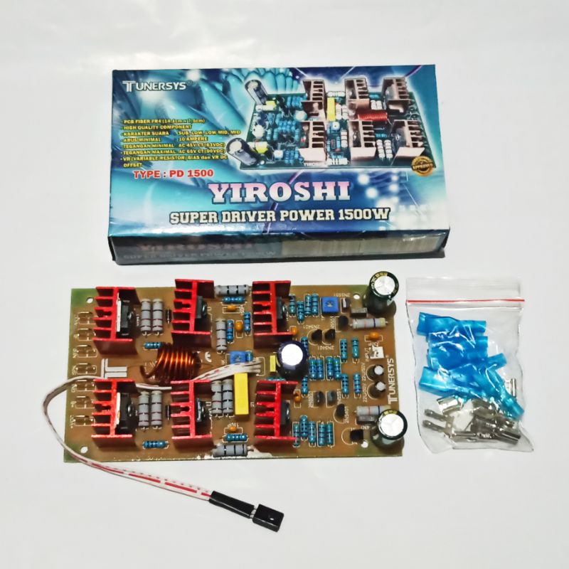 Kit Driver PA Yiroshi Super Driver 1500W Tunersys PD-1500