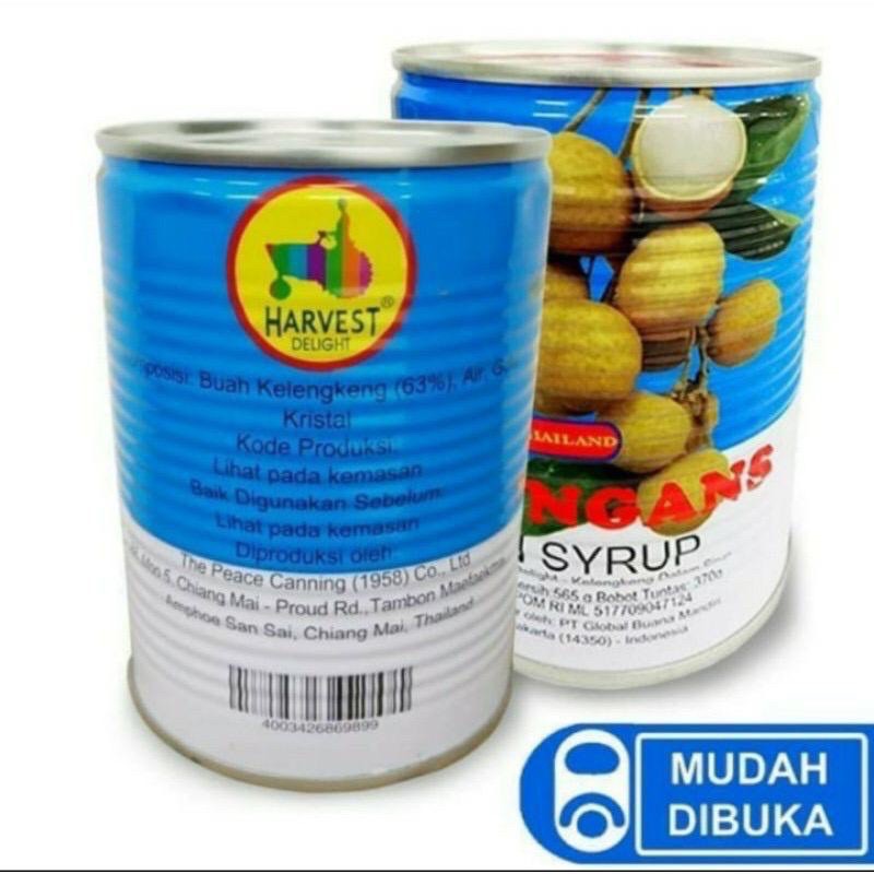 Harvest delight longans 567gr/lengkeng kaleng/longan kaleng PREMIUM MURAH