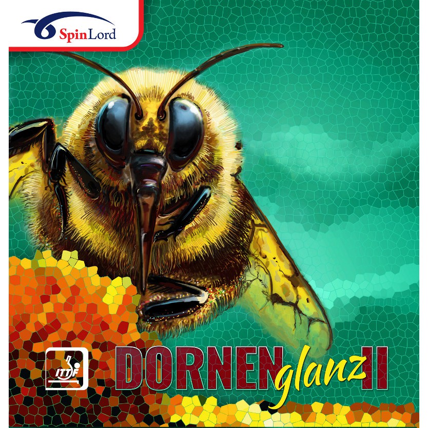 SPINLORD DORNENGLANZ II OX - Rubber/Karet Pingpong Tenis Meja Bat Bet