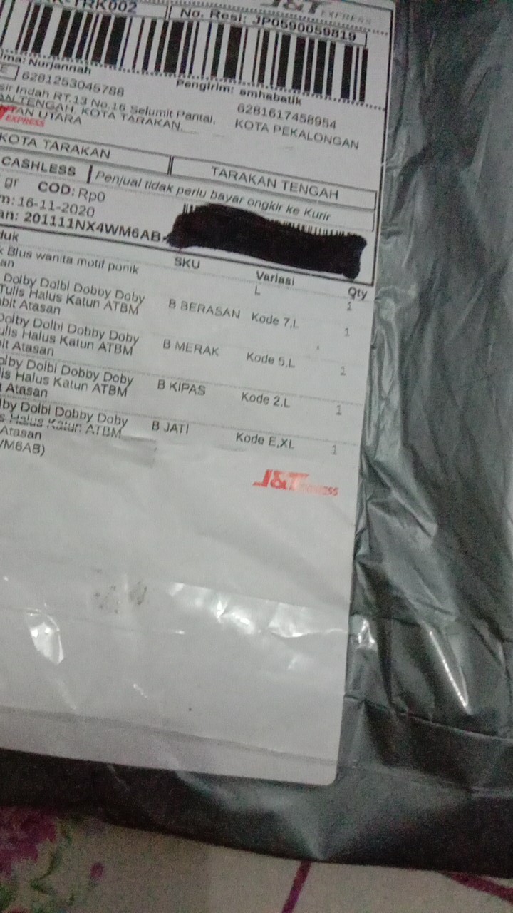 Tunik Batik Coklatan Soft Tunik Terbaru