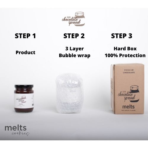 Additional BOX ONLY  - Double protection for Melts Chocolate Spread &amp; Goodie Bag