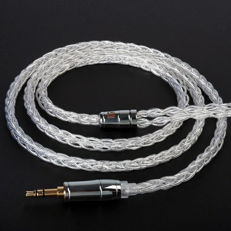 KBEAR Limpid Pro 8 Core 99.998% Pure Silver Cable Upgrade Cable