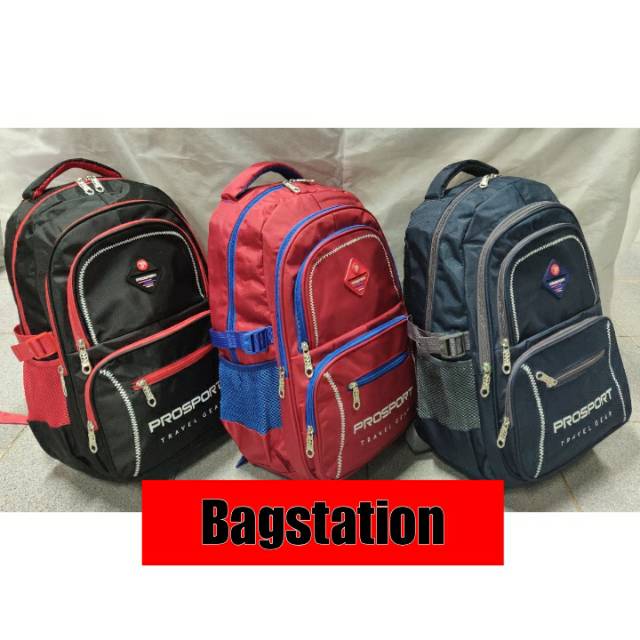 TAS RANSEL LAPTOP BACKPACK PROSPORT ORIGINAL TAS SEKOLAH IMPORT