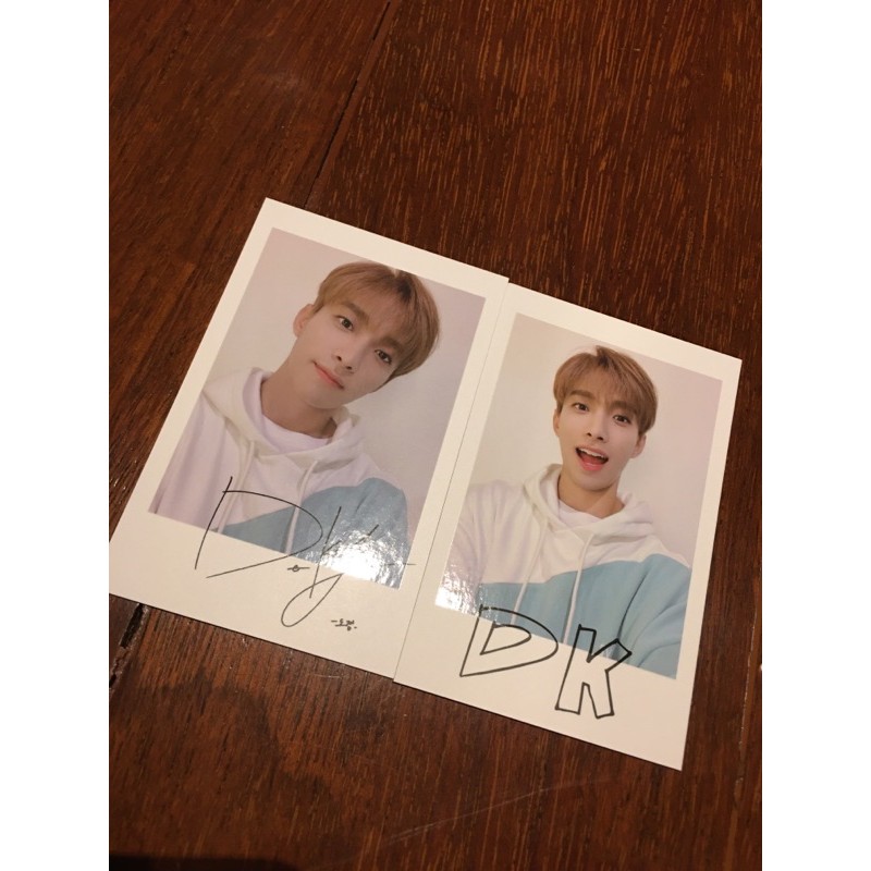 Seventeen in Caratland 2020 DK Dokyeom Polaroid Set