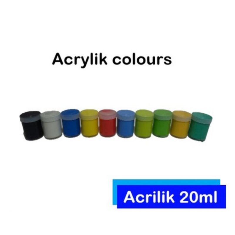 CAT LUKIS / CAT AKRILIK / CAT ACRYLIC / CAT ACRYLIK 20 ML