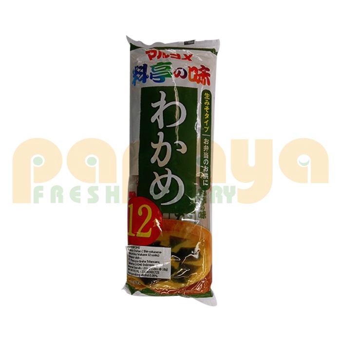 

Marukome Sokuseki Nama Miso Wakame 216 Gr