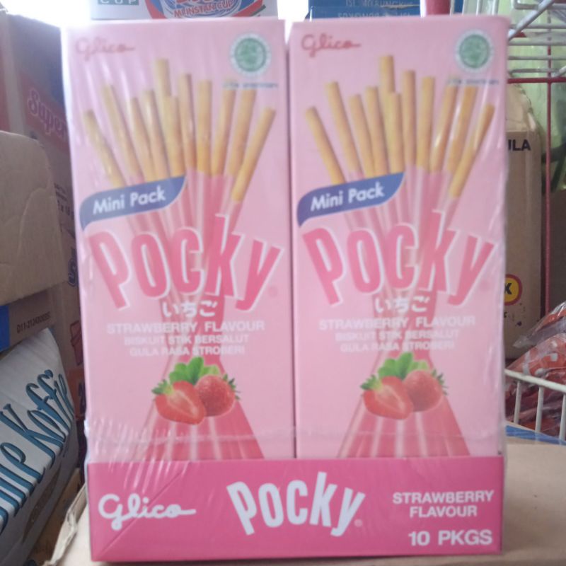 

Pocky mini pack 10 pak x 380 gr