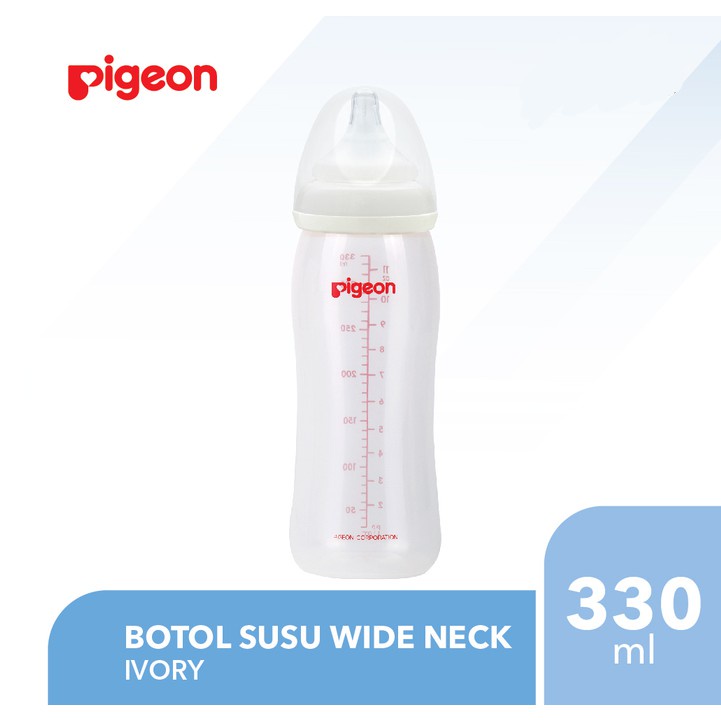 Pigeon Botol Wide Neck SofTouch Peristaltic Plus 330ml/11oz