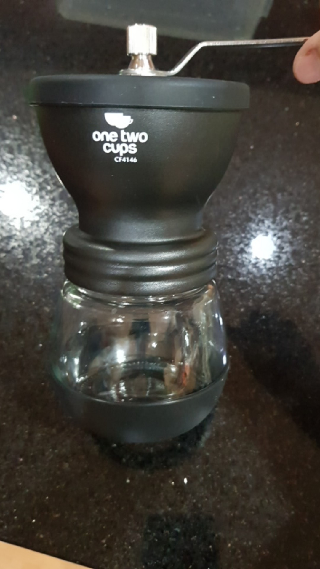 Onetwocups Alat Penggiling Kopi Manual Coffee Grinder - Cf4146