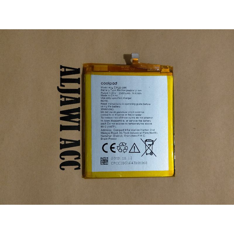 Baterai Bt Batre Battery Coolpad CPLD395  E503 Original Battery Hp