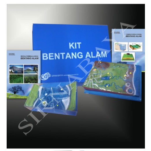 Media Pembelajaran Geografi Bentang Alam 3 Dimensi