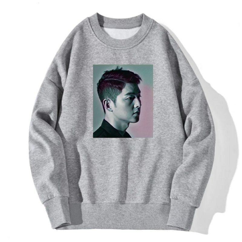 SONG JOONG KI SWEATER UNISEX KOREA TEBAL TERLARIS'