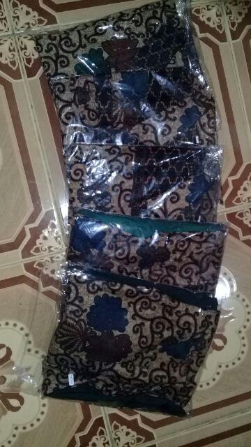 Bswart Batik Hrb026 Kenongo Hem Pendek Padi Pekalongan M L Xl Batik Pria Murah Modern Grosir