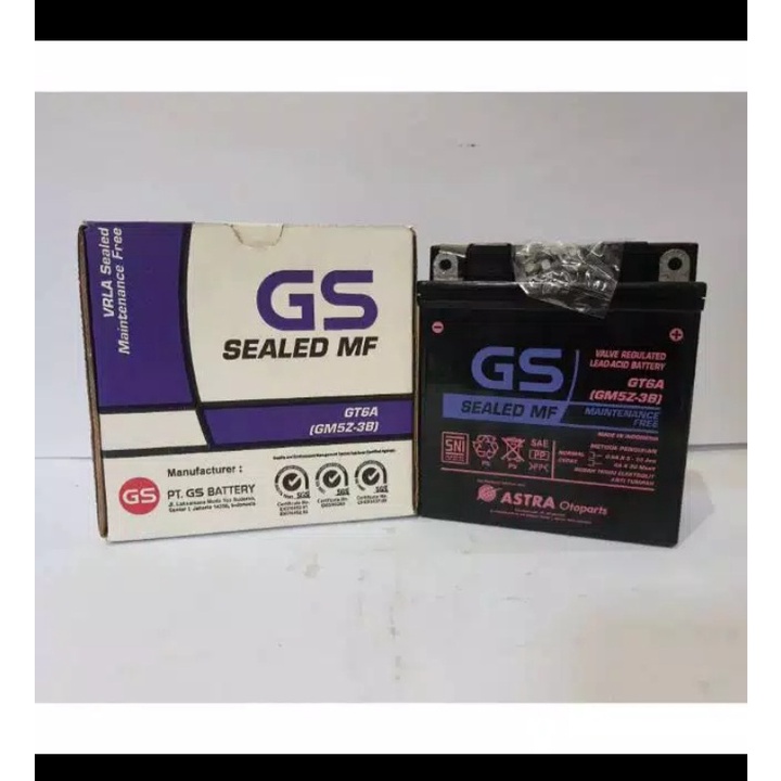 Aki GS Astra / Aki kering GS Astra / Aki mio smile / Aki kering Mio sporty / Aki kering Original GS 