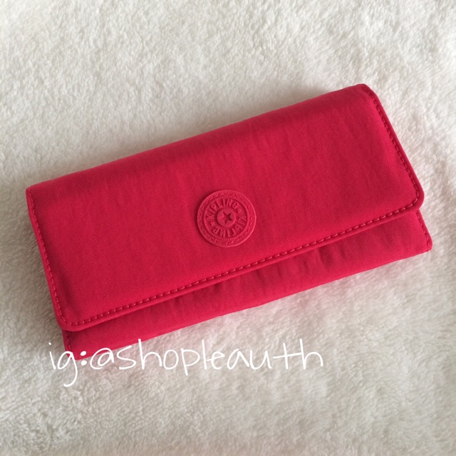 Dompet panjang lipat wanita kipling brownie teddi wallet original ori asli authentic store