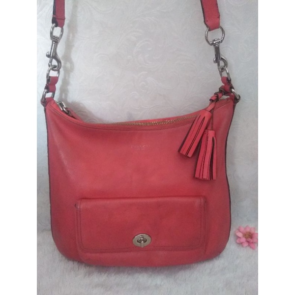 TAS COACH FULL KULIT ASLI LEGACY COURTNEY CROSSBODY AUTH PRELOVED