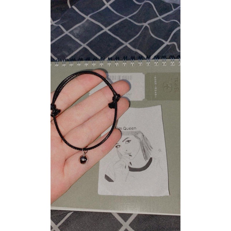 Gelang tali Lonceng / Gelang krincing / gelang couple sahabat / kado sahabat