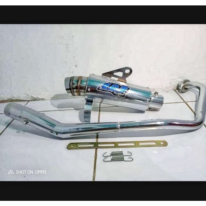 knalpot racing DOS model jupiter mx/satria fu sonic 150 vixion old/new