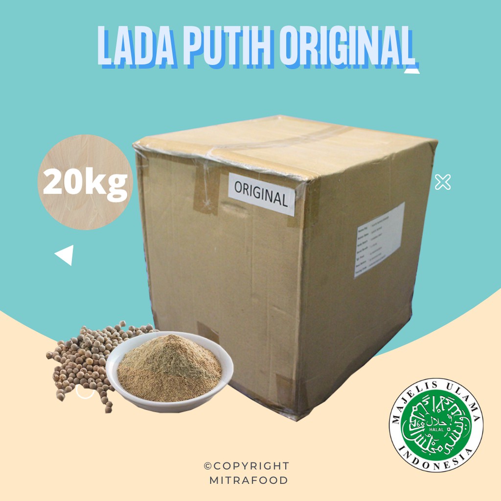 

Lada Putih Bubuk