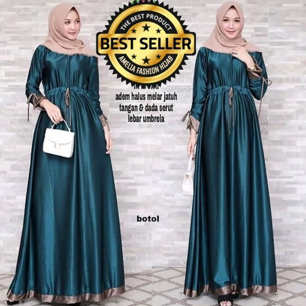 Baju Muslim Wanita Dress Amanda Maxi