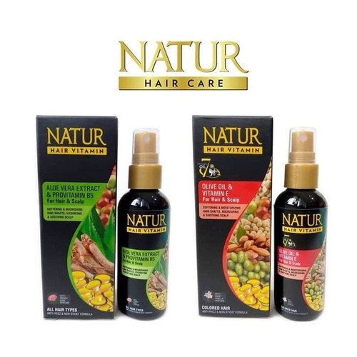 *galerybeautysemarang* NATUR Hair Vitamin 80mL 100% Original BPOM All Varian